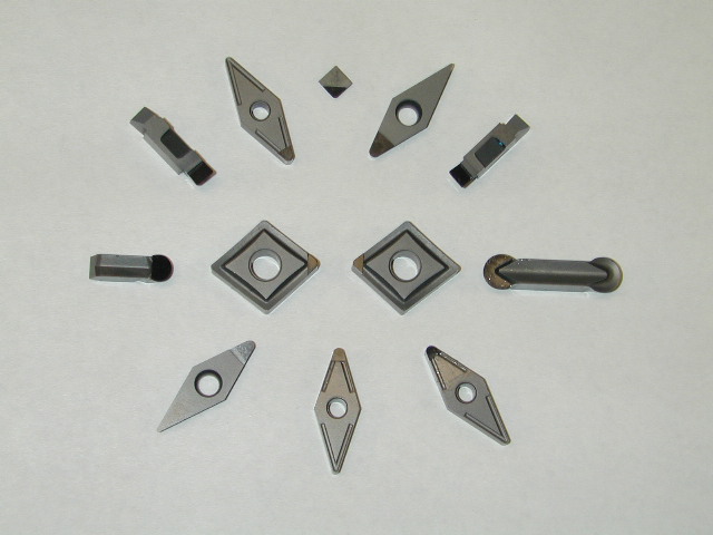 Array of Diamond Cutting Tools, PCD and CVD