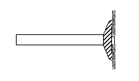 Mandrel with small diameter wheel